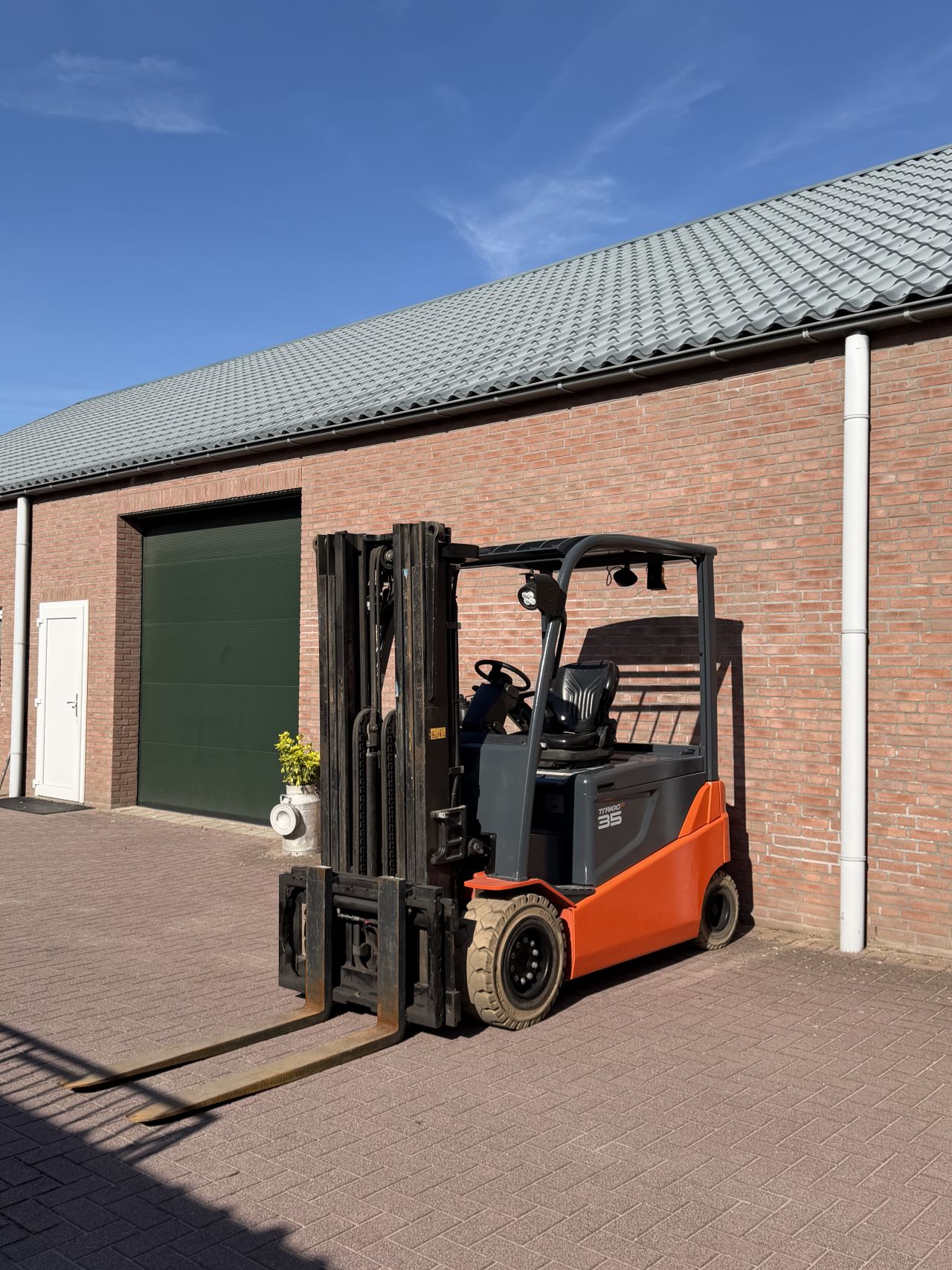 Toyota 8FBMT35 3500kg triplo elektrische heftruck