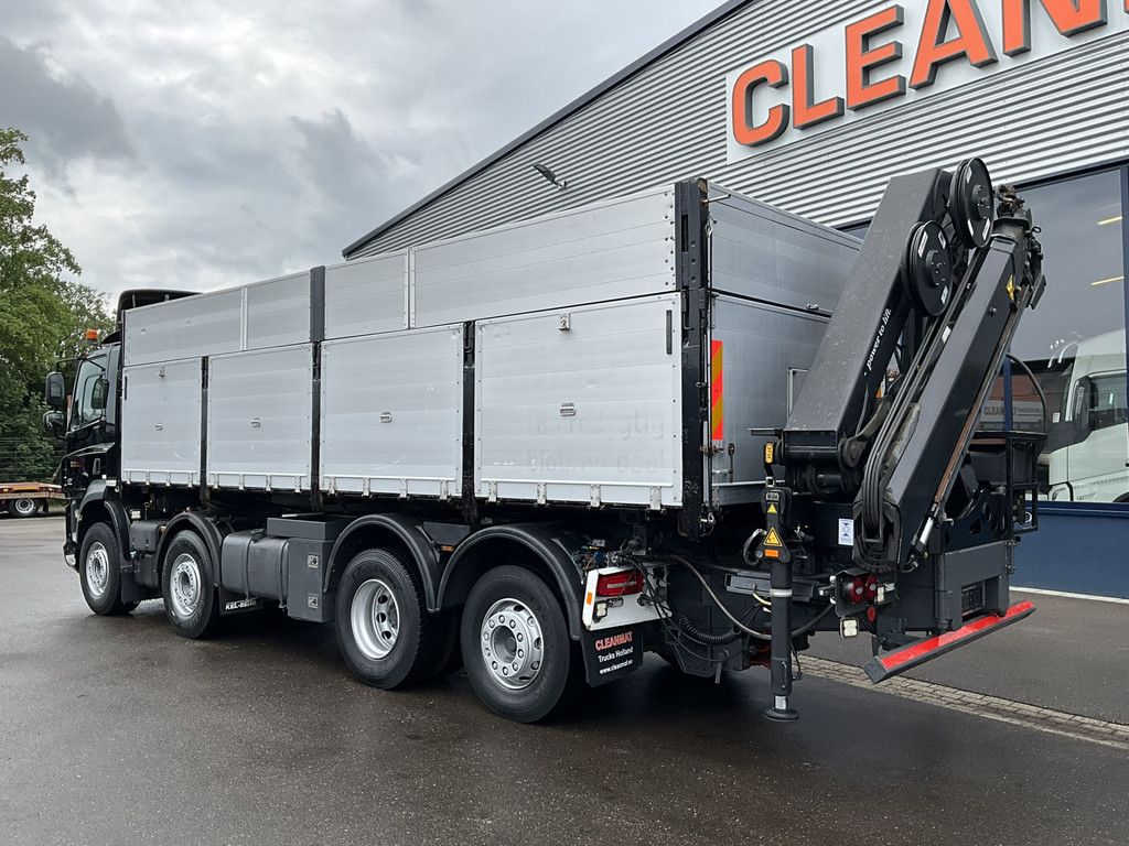 DAF FAX CF 480 Kipper met HMF 21 Tonmeter laadkraan