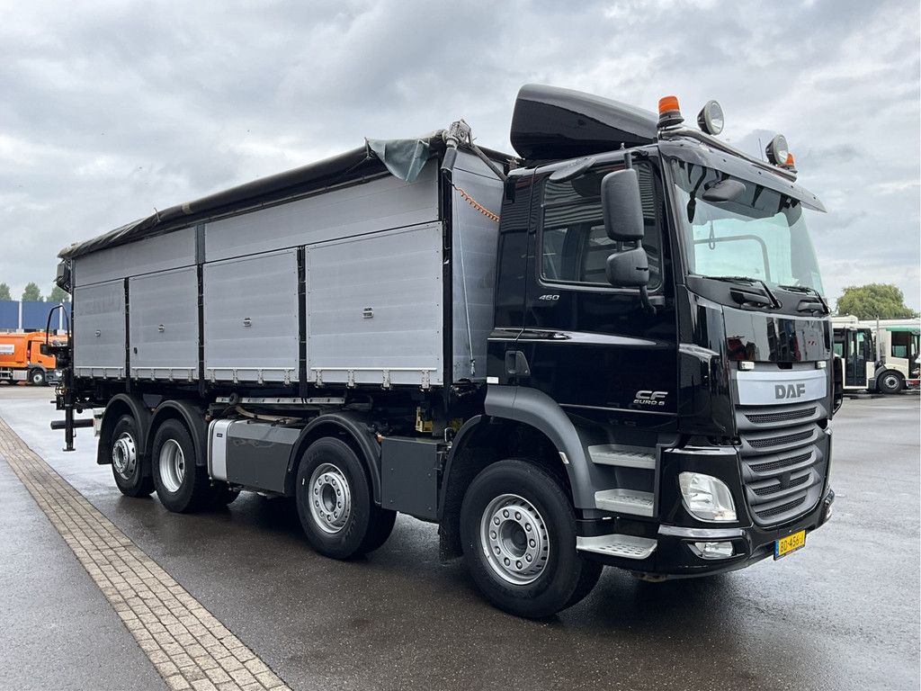 DAF FAX CF 480 Kipper met HMF 21 Tonmeter laadkraan