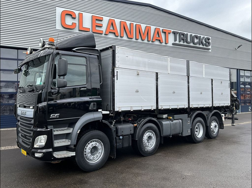 DAF FAX CF 480 Kipper met HMF 21 Tonmeter laadkraan