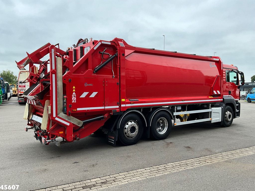 MAN TGS 26.320 Euro 6 Geesink 24 m³