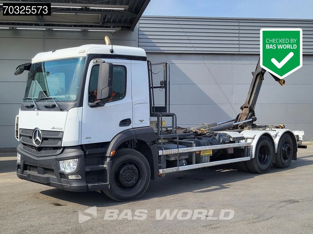 Mercedes Antos 2543 6X2 Marrel 18t Hooklift Retarder Lift+Steering Axle Euro 6