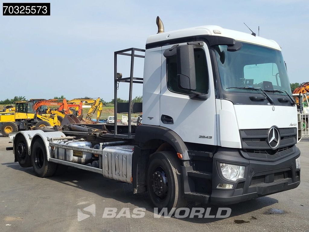 Mercedes Antos 2543 6X2 Marrel 18t Hooklift Retarder Lift+Steering Axle Euro 6