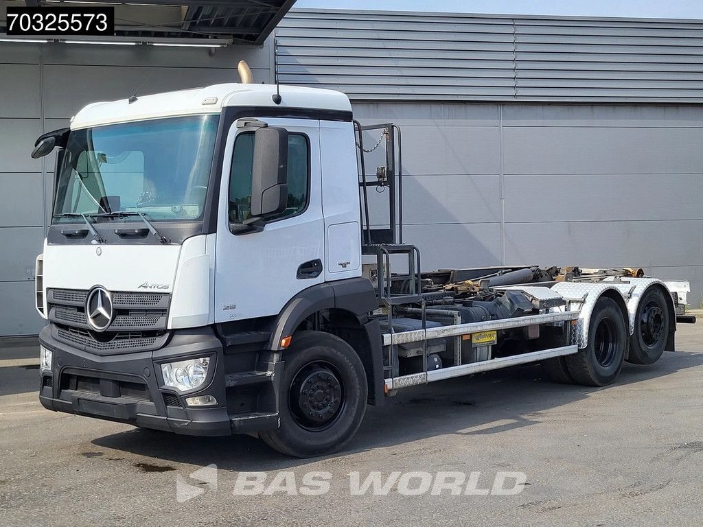Mercedes Antos 2543 6X2 Marrel 18t Hooklift Retarder Lift+Steering Axle Euro 6