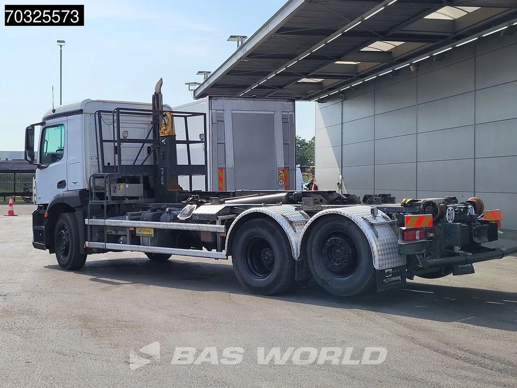 Mercedes Antos 2543 6X2 Marrel 18t Hooklift Retarder Lift+Steering Axle Euro 6
