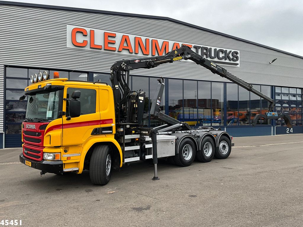 Scania P 410 8x4 Euro 6 Palfinger 14 Tonmeter Z-kraan