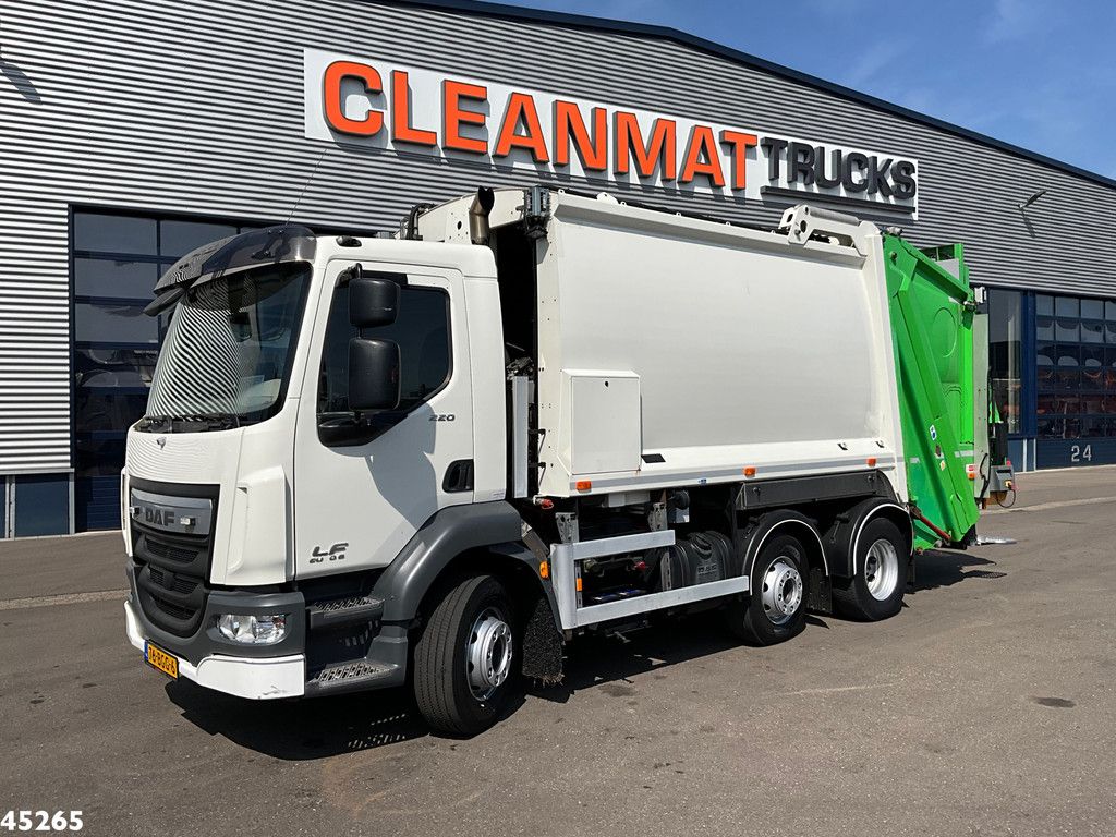 DAF FAG LF 220 Euro 6 Terberg Olympus 14m³ Just 138.293 Km!