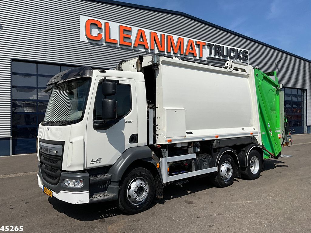 DAF FAG LF 220 Euro 6 Terberg Olympus 14m³ Just 138.293 Km!