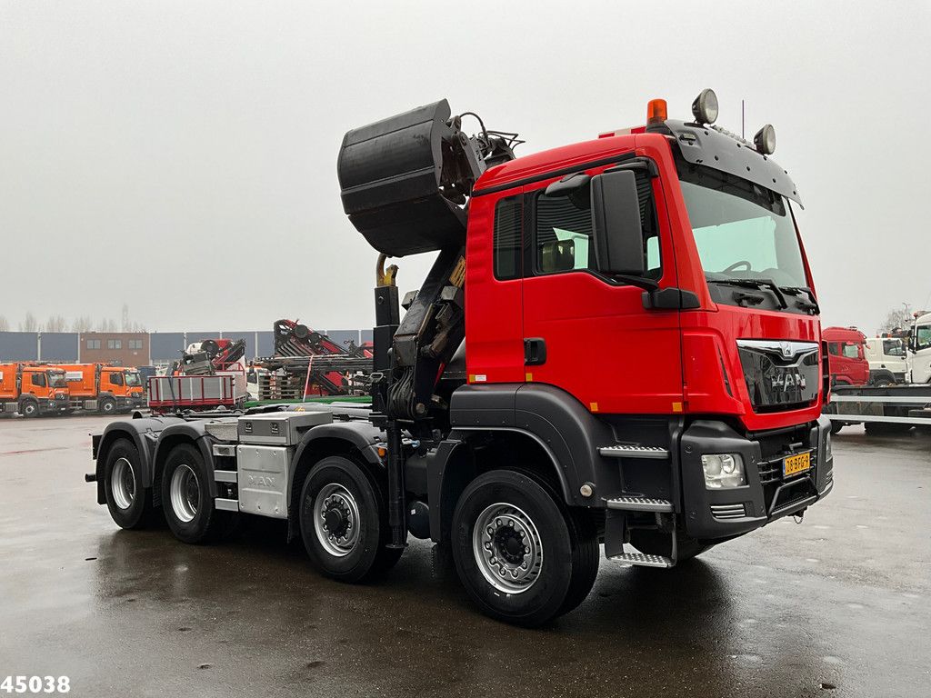 MAN TGS 35.400 8x4 Euro 6 HMF 16 Tonmeter Z-kraan