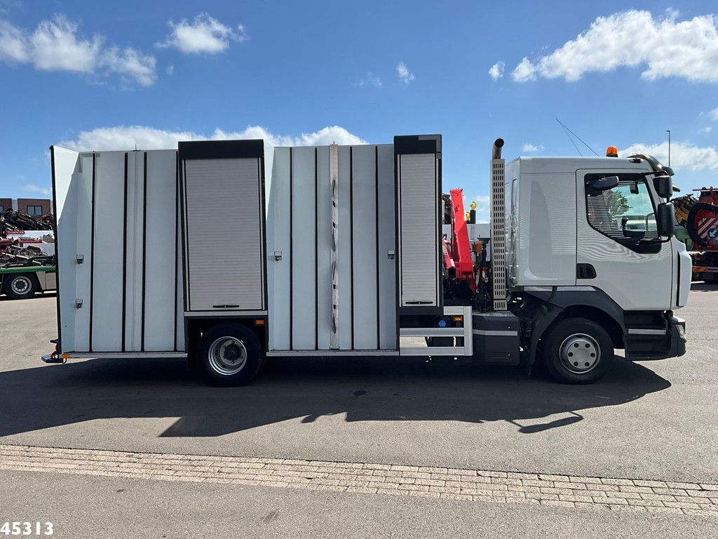 Renault D 220 Euro 6 Fassi 2,3 Tonmeter laadkraan Just 153.536 km!