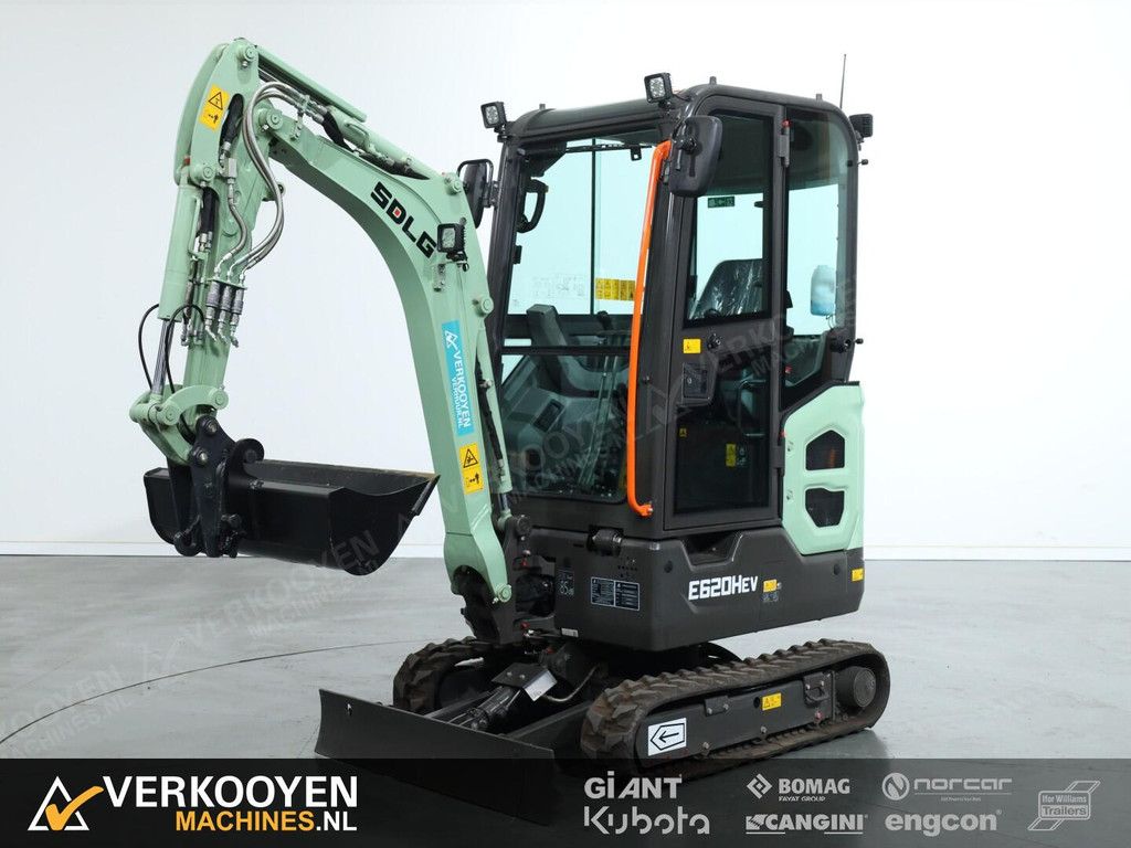 2026 SDLG E620HEV Elektrische minigraver DV1609
