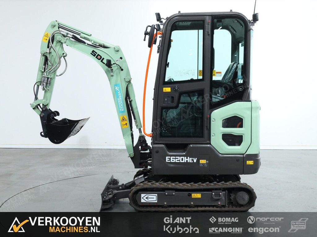 2026 SDLG E620HEV Elektrische minigraver DV1609