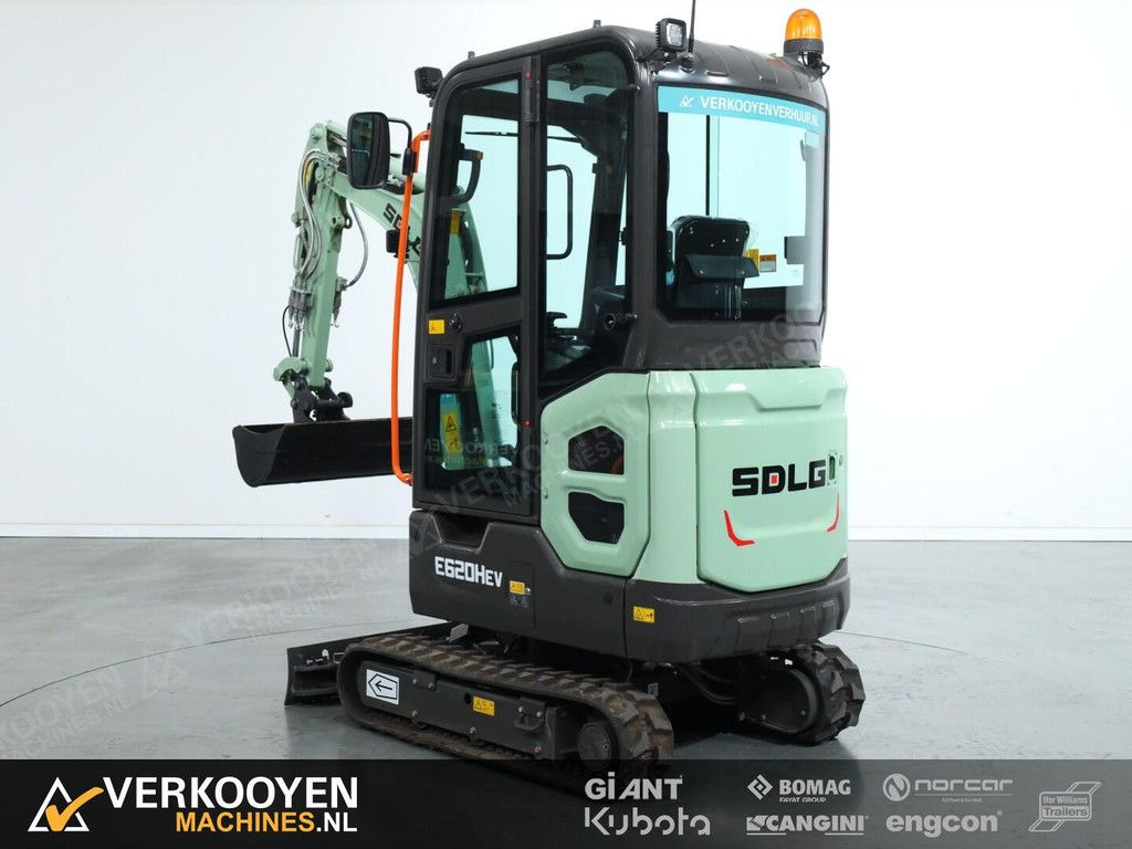 2026 SDLG E620HEV Elektrische minigraver DV1609