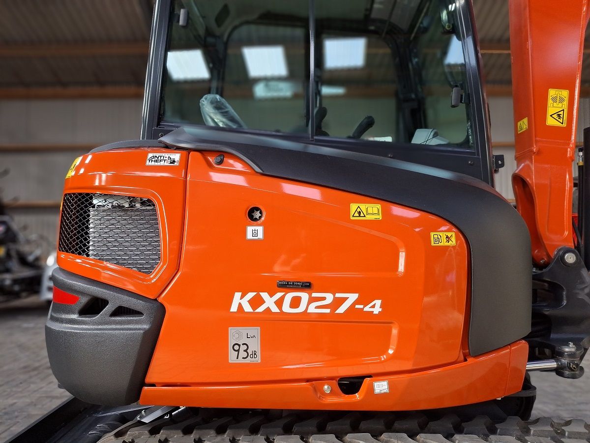 Kubota KX027-4 HI, minigraver, minikraan, BJ2026,Nieuw!