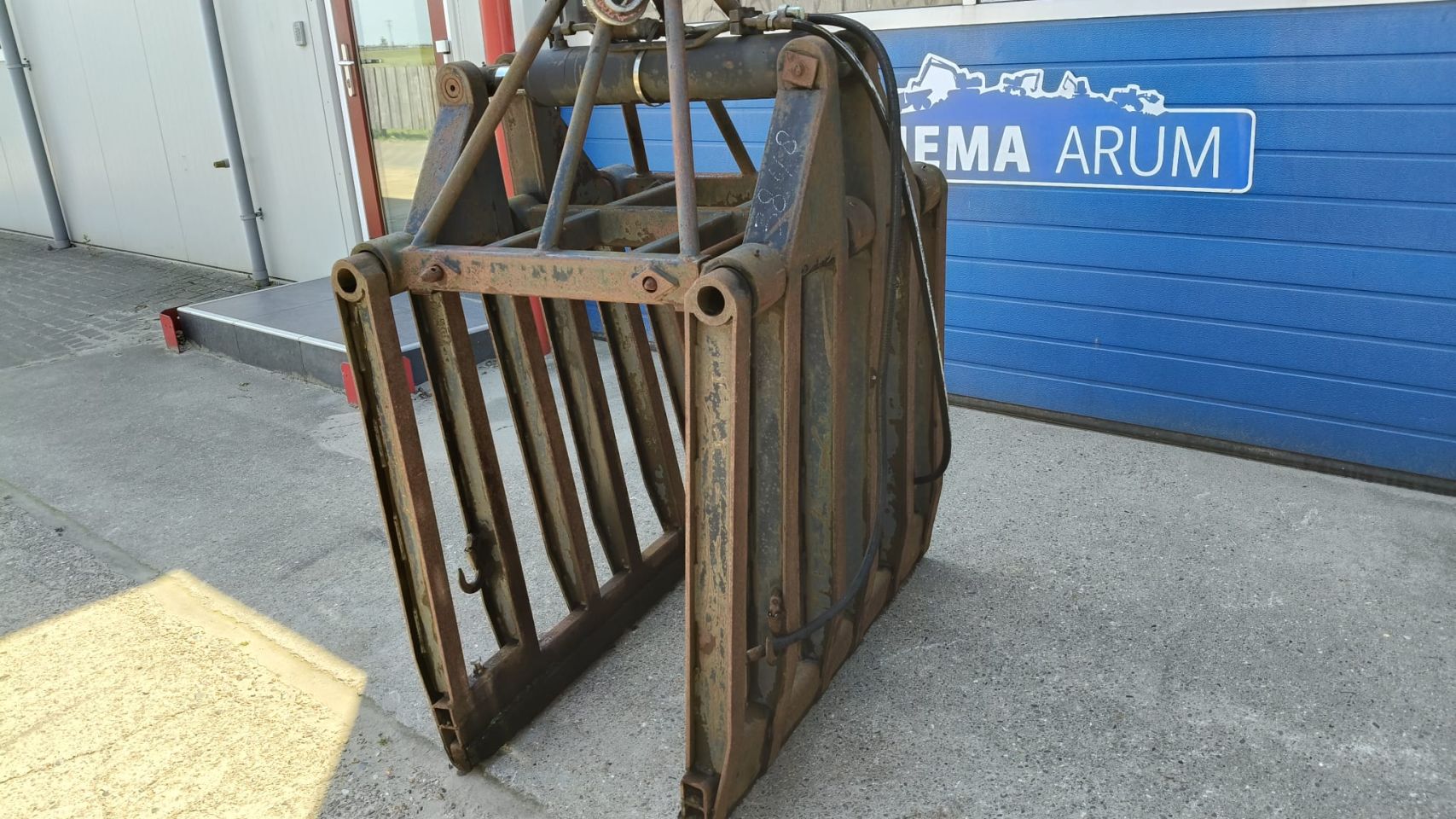 Stenenklem gebruikt