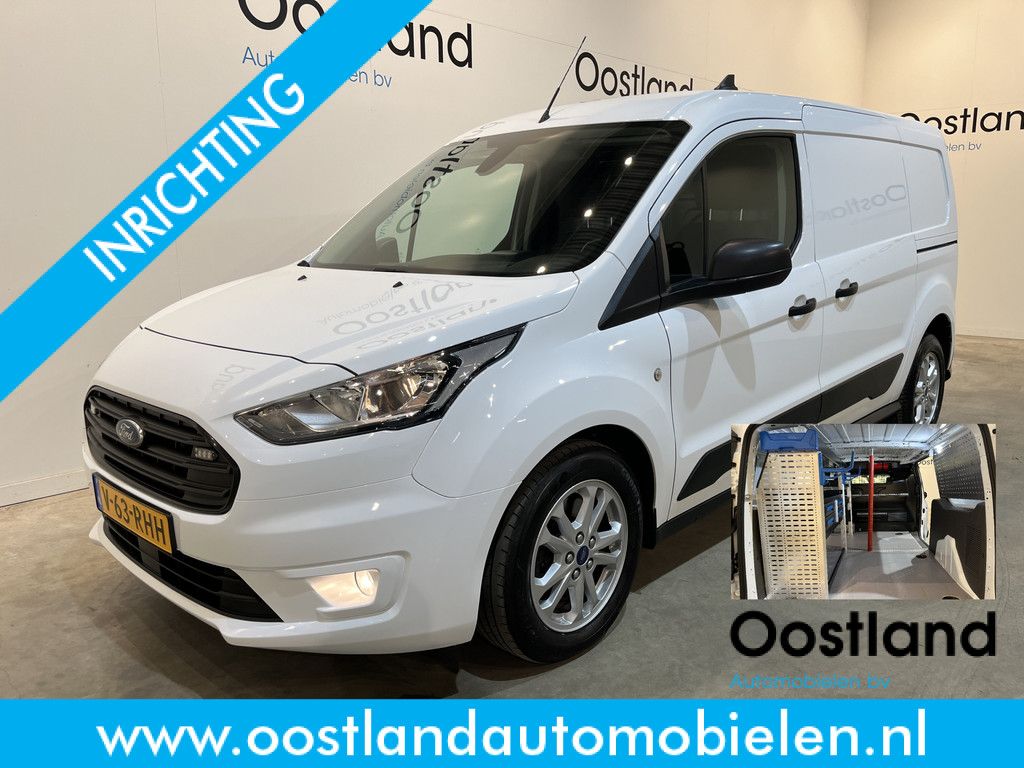 Ford Transit Connect 1.5 EcoBlue L2 Trend Servicebus / Sortimo Inrichting / Euro 6 / Schuifdeur L + R / 220V. / Airco / Cruise Control / PDC / Trekhaak / 78.300 KM !!