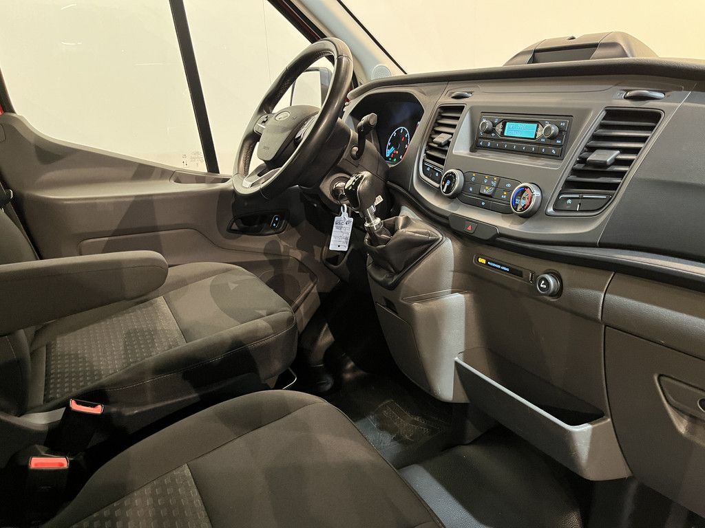 Ford Transit 350 2.0 TDCI L3H1 130 PK DC 6 pers. Trend Open Laadbak / Euro 6 / Airco / Cruise Control / 35.000 KM !!