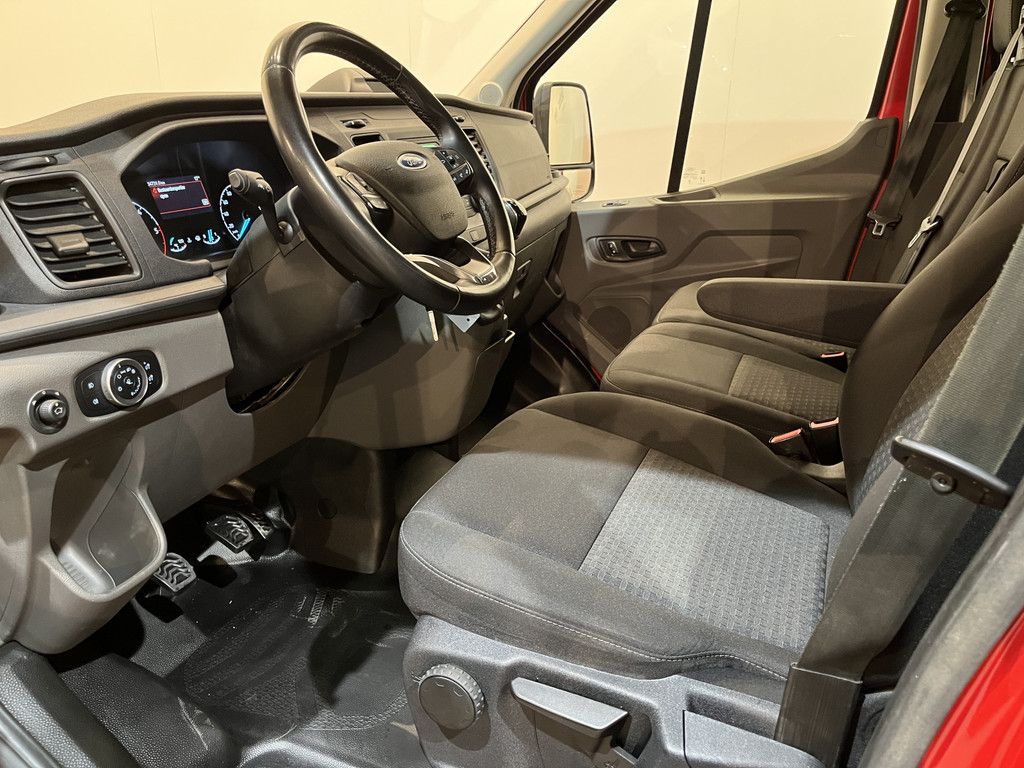 Ford Transit 350 2.0 TDCI L3H1 130 PK DC 6 pers. Trend Open Laadbak / Euro 6 / Airco / Cruise Control / 35.000 KM !!
