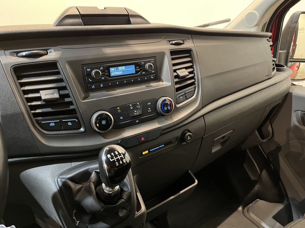 Ford Transit 350 2.0 TDCI L3H1 130 PK DC 6 pers. Trend Open Laadbak / Euro 6 / Airco / Cruise Control / 35.000 KM !!