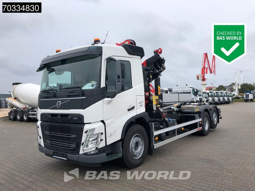 Volvo FM 460 6X2 NEW! FASSI F235.0.25 Crane Kran HYVA 20-57-S Lift-Axle Euro 6
