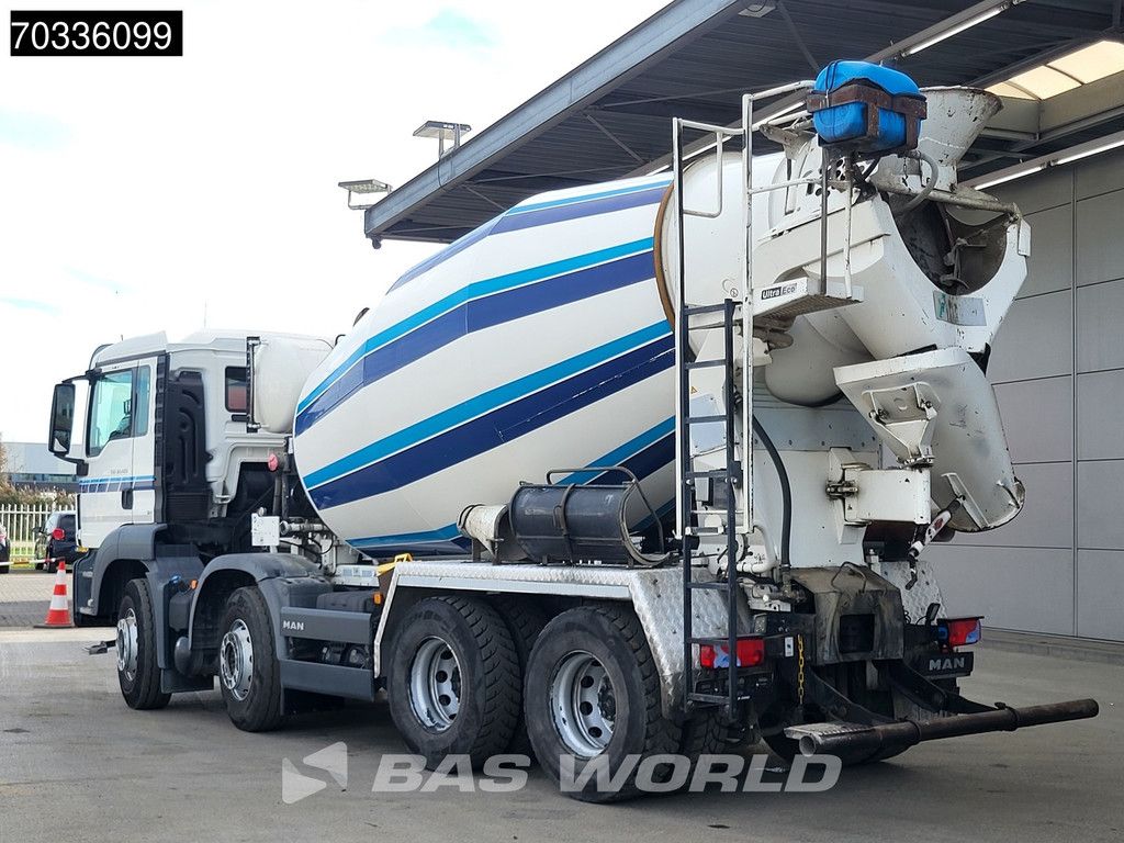 MAN TGS 32.420 8X4 Stetter 9m3 Full Steel Automatic Euro 6