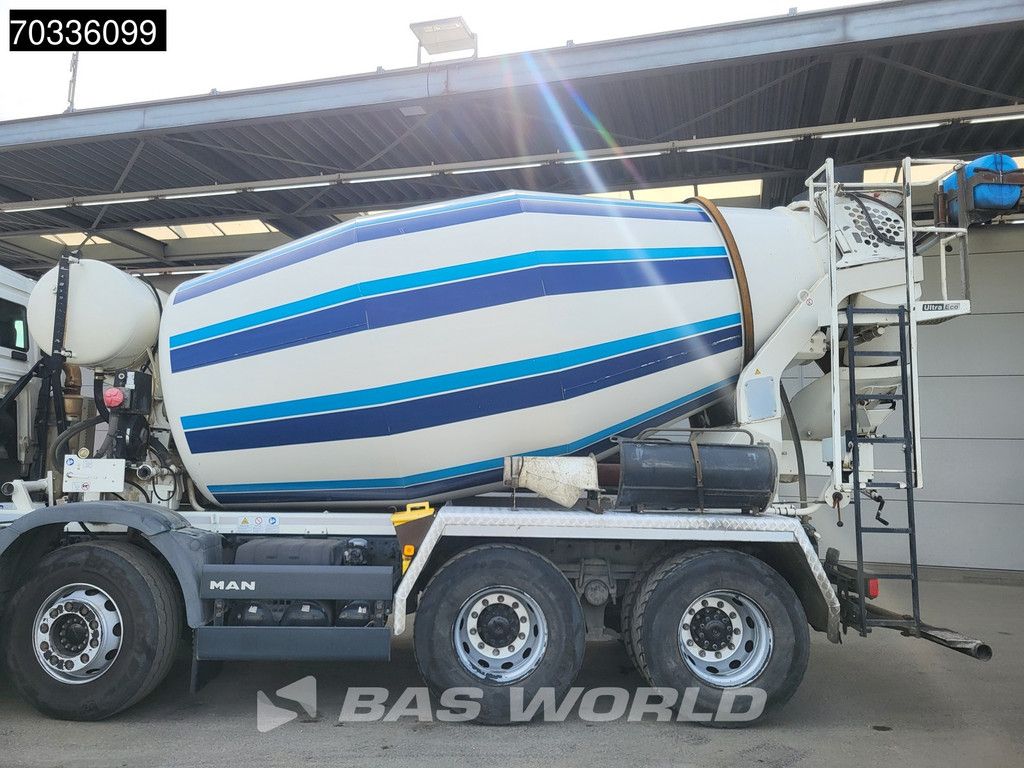 MAN TGS 32.420 8X4 Stetter 9m3 Full Steel Automatic Euro 6