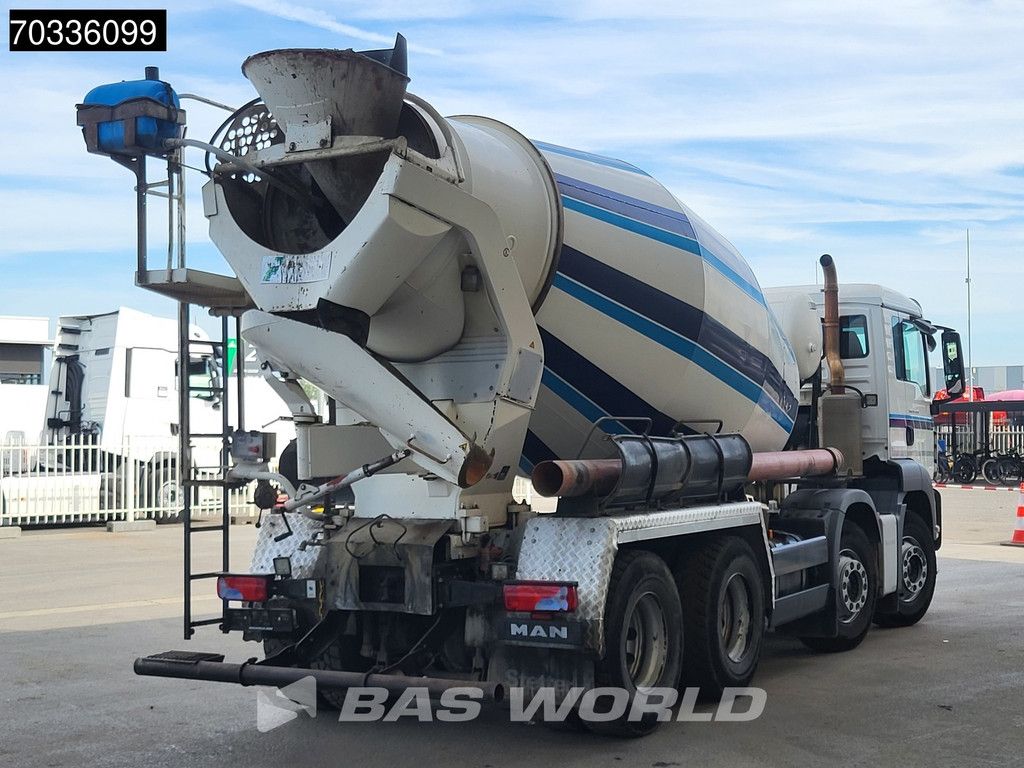 MAN TGS 32.420 8X4 Stetter 9m3 Full Steel Automatic Euro 6