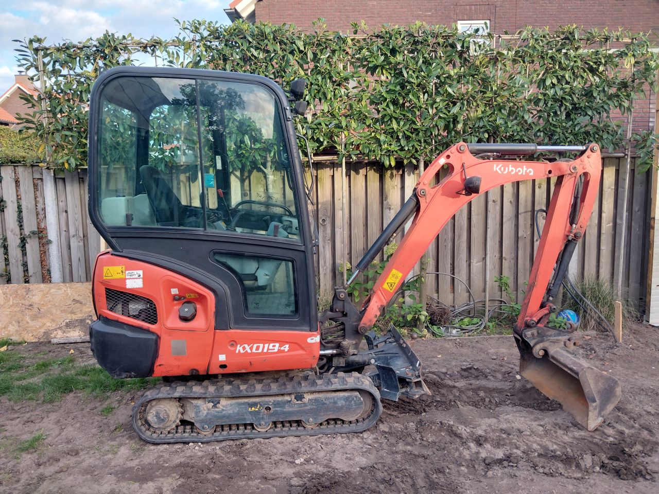 Minigraver Kubota KX019-4 ( Bj 2017 ) Minikraan / Graafmachine