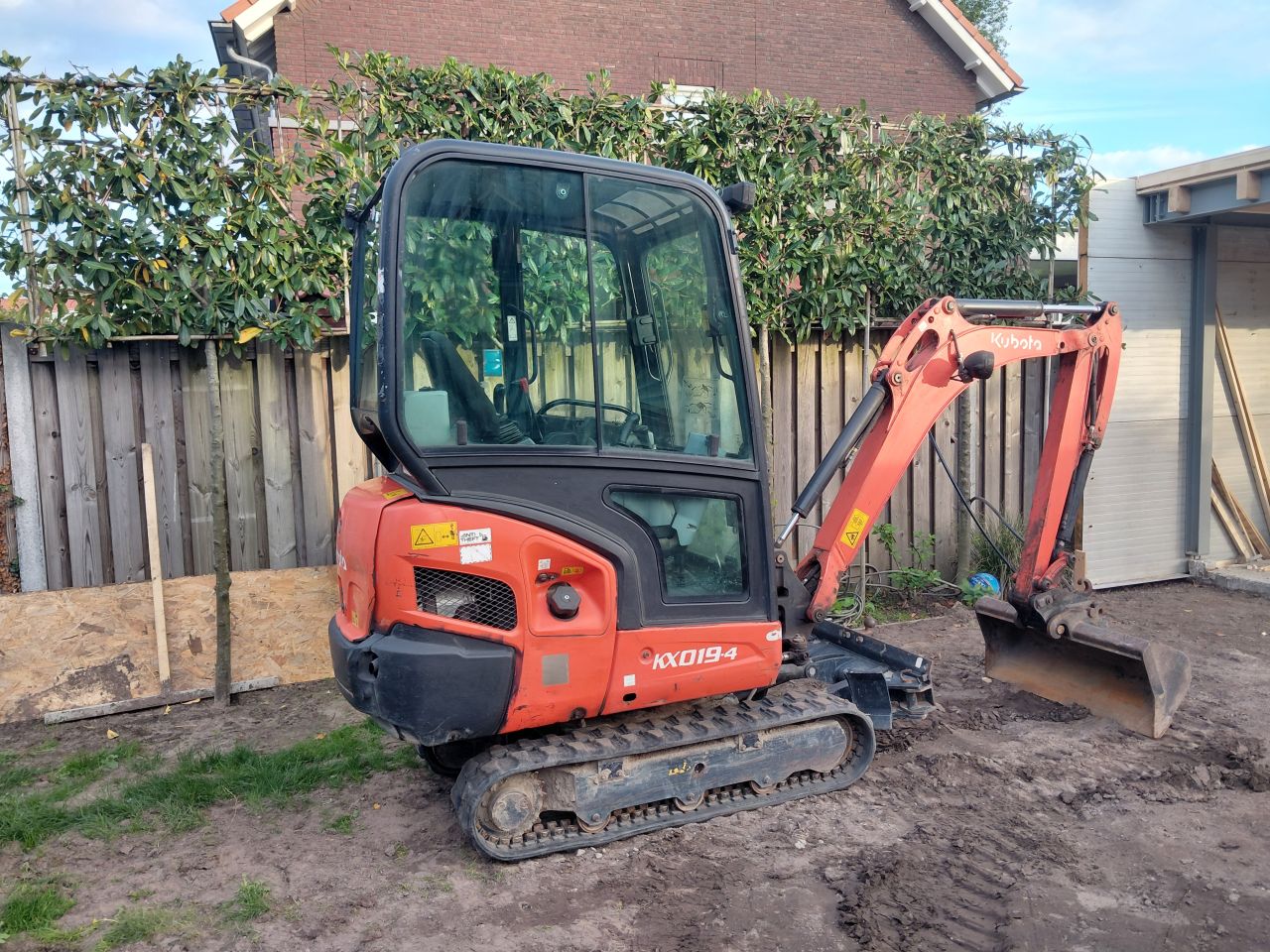 Minigraver Kubota KX019-4 ( Bj 2017 ) Minikraan / Graafmachine