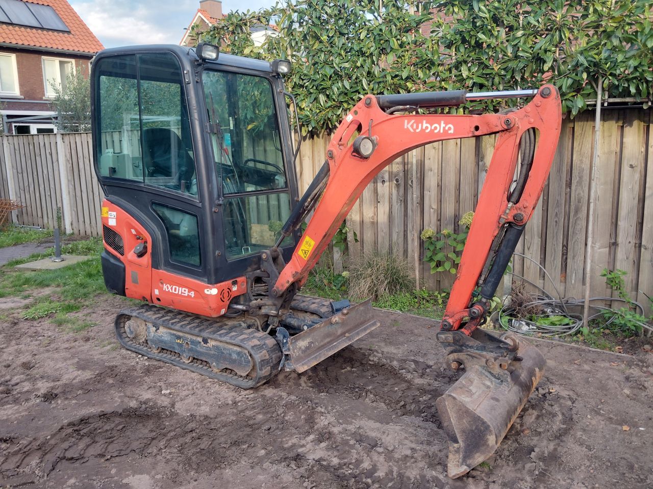 Minigraver Kubota KX019-4 ( Bj 2017 ) Minikraan / Graafmachine