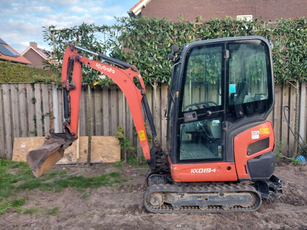 Minigraver Kubota KX019-4 ( Bj 2017 ) Minikraan / Graafmachine