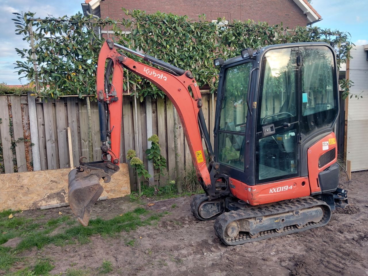 Minigraver Kubota KX019-4 ( Bj 2017 ) Minikraan / Graafmachine