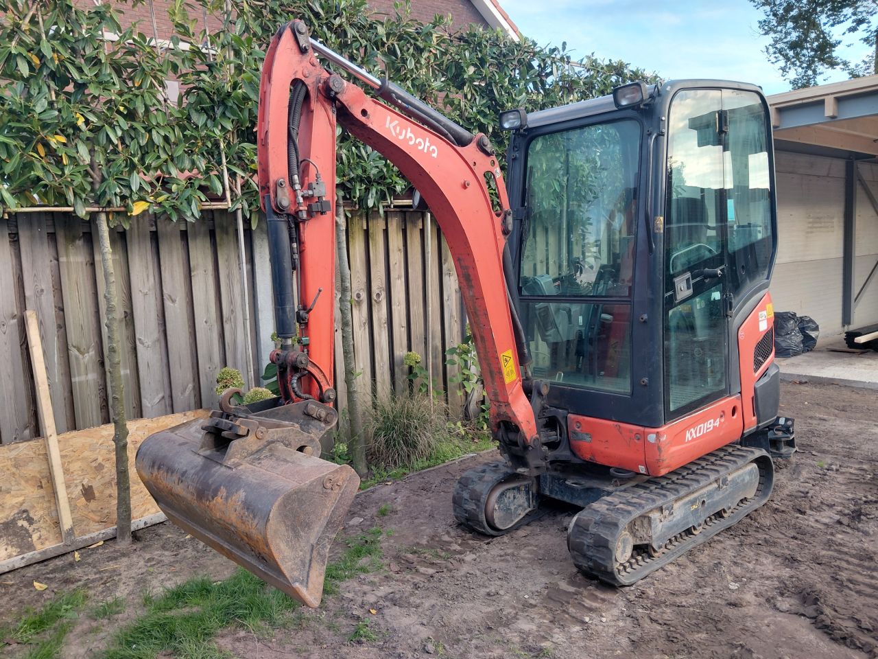 Minigraver Kubota KX019-4 ( Bj 2017 ) Minikraan / Graafmachine