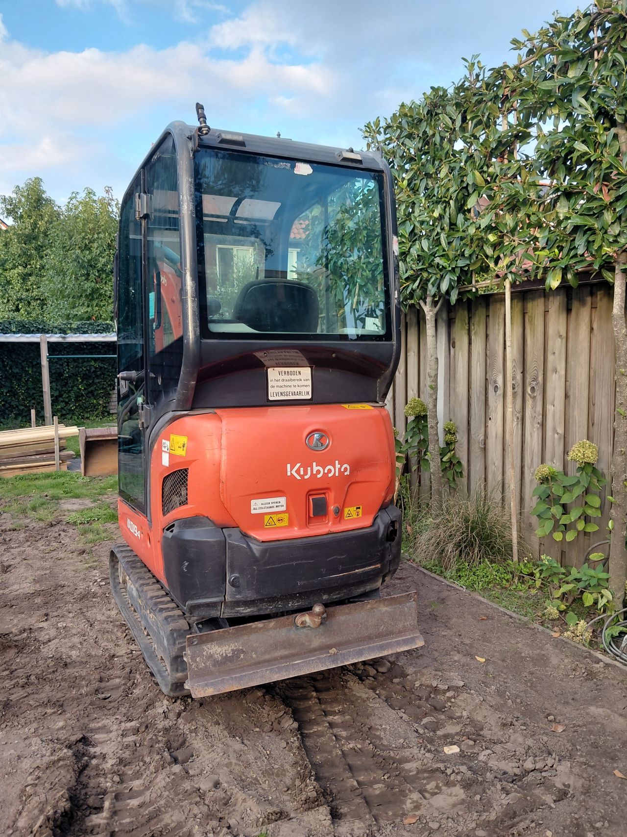 Minigraver Kubota KX019-4 ( Bj 2017 ) Minikraan / Graafmachine