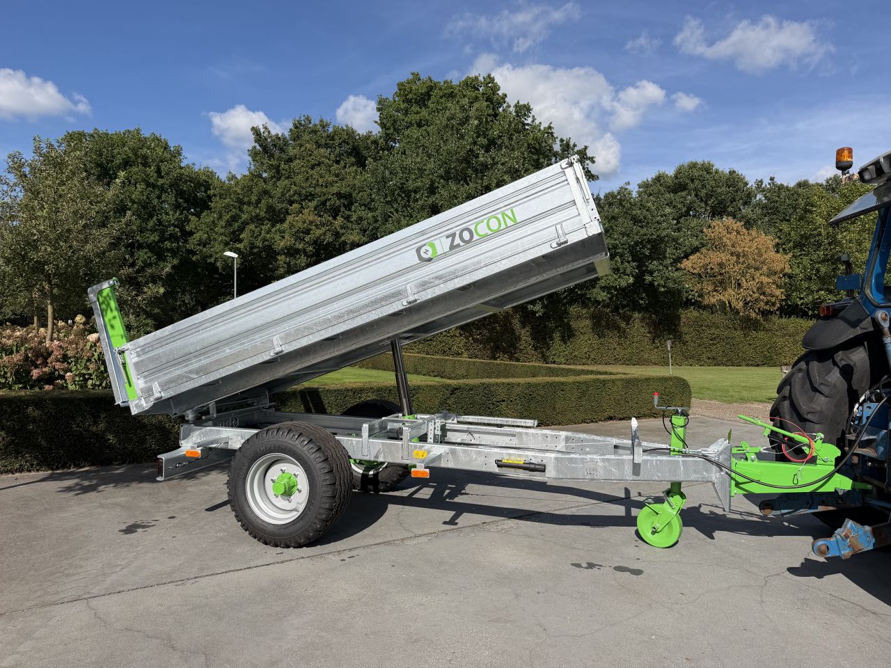 Nieuwe Zocon ZO45 4,5 ton kippers kieper kiepwagen