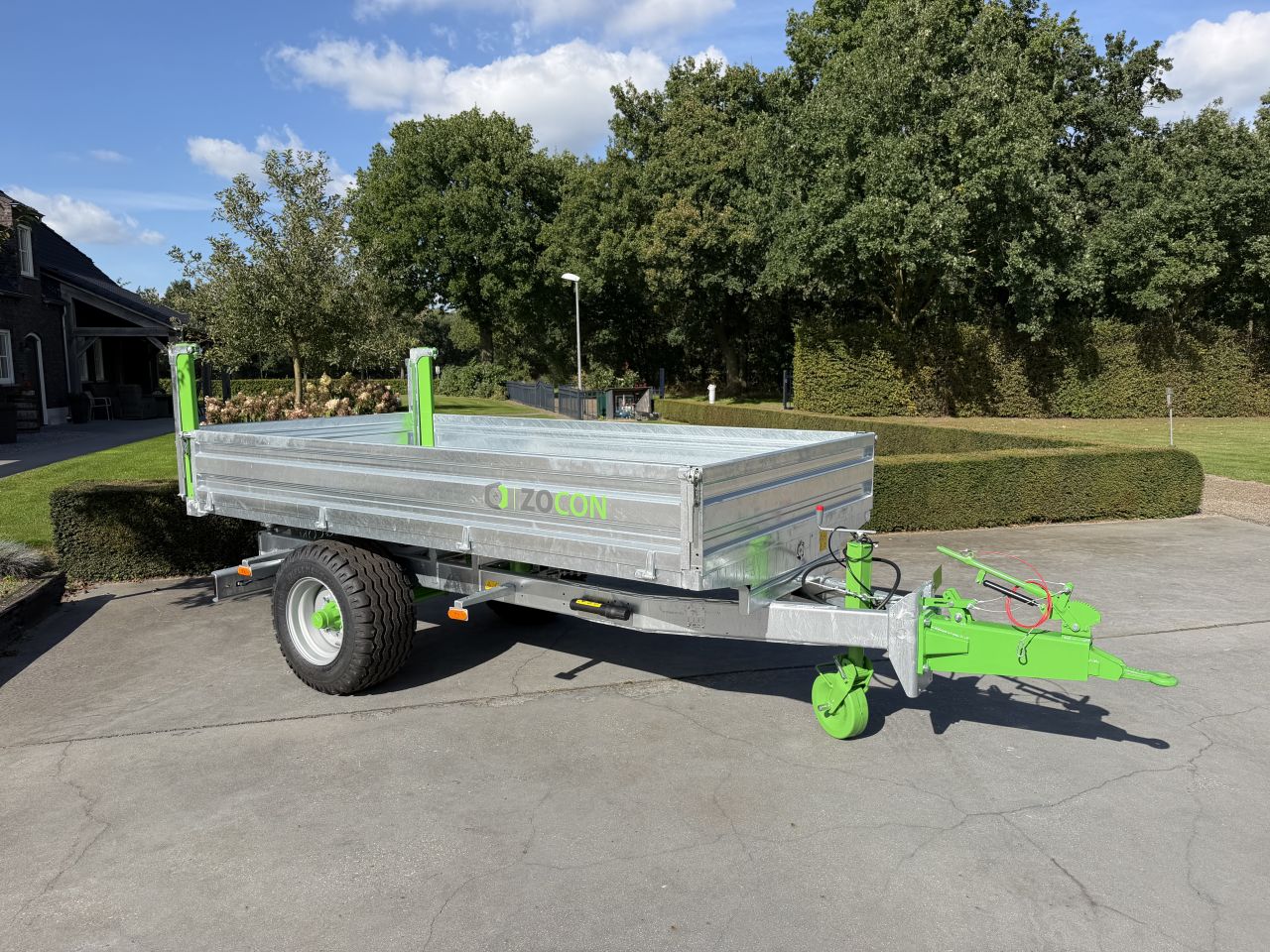 Nieuwe Zocon ZO45 4,5 ton kippers kieper kiepwagen