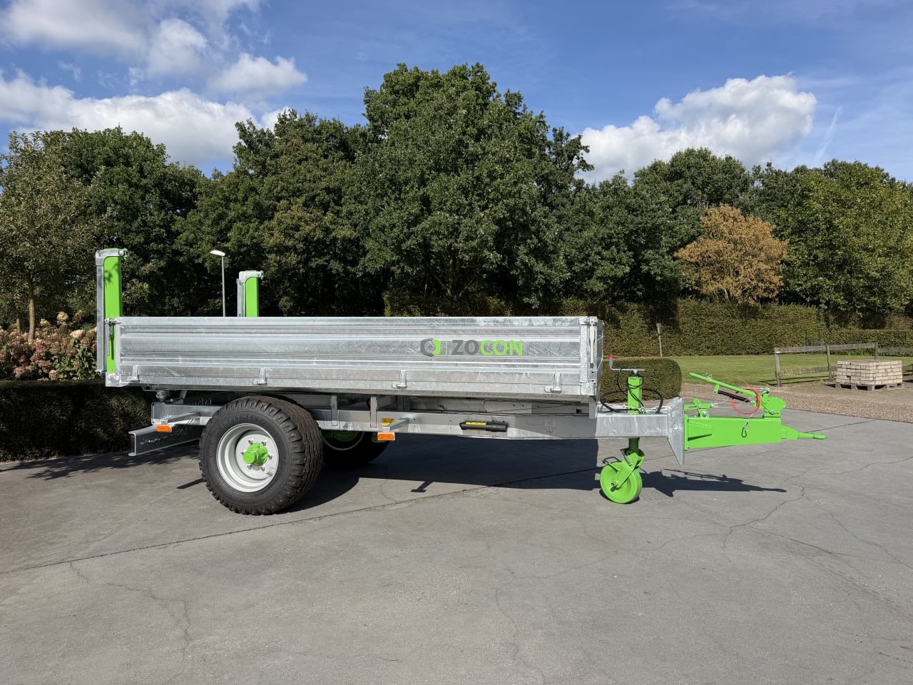 Nieuwe Zocon ZO45 4,5 ton kippers kieper kiepwagen