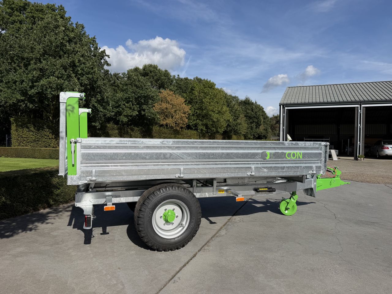 Nieuwe Zocon ZO45 4,5 ton kippers kieper kiepwagen