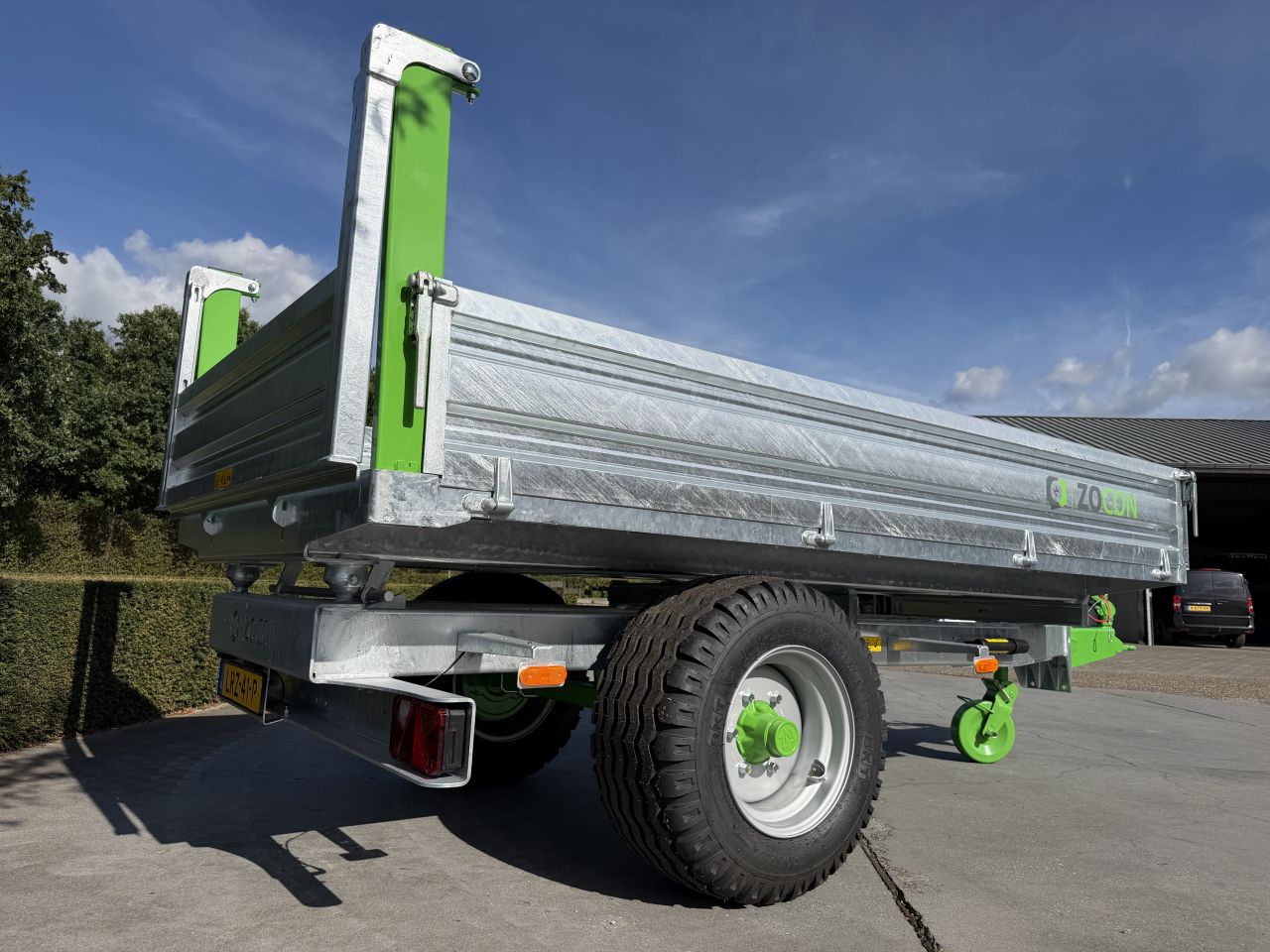 Nieuwe Zocon ZO45 4,5 ton kippers kieper kiepwagen