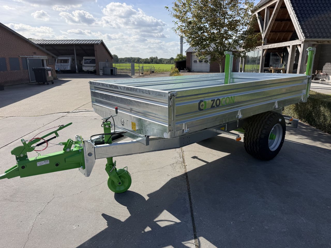 Nieuwe Zocon ZO45 4,5 ton kippers kieper kiepwagen
