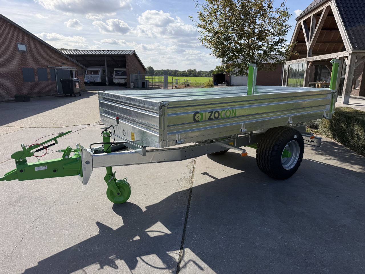 Nieuwe Zocon ZO45 4,5 ton kippers kieper kiepwagen