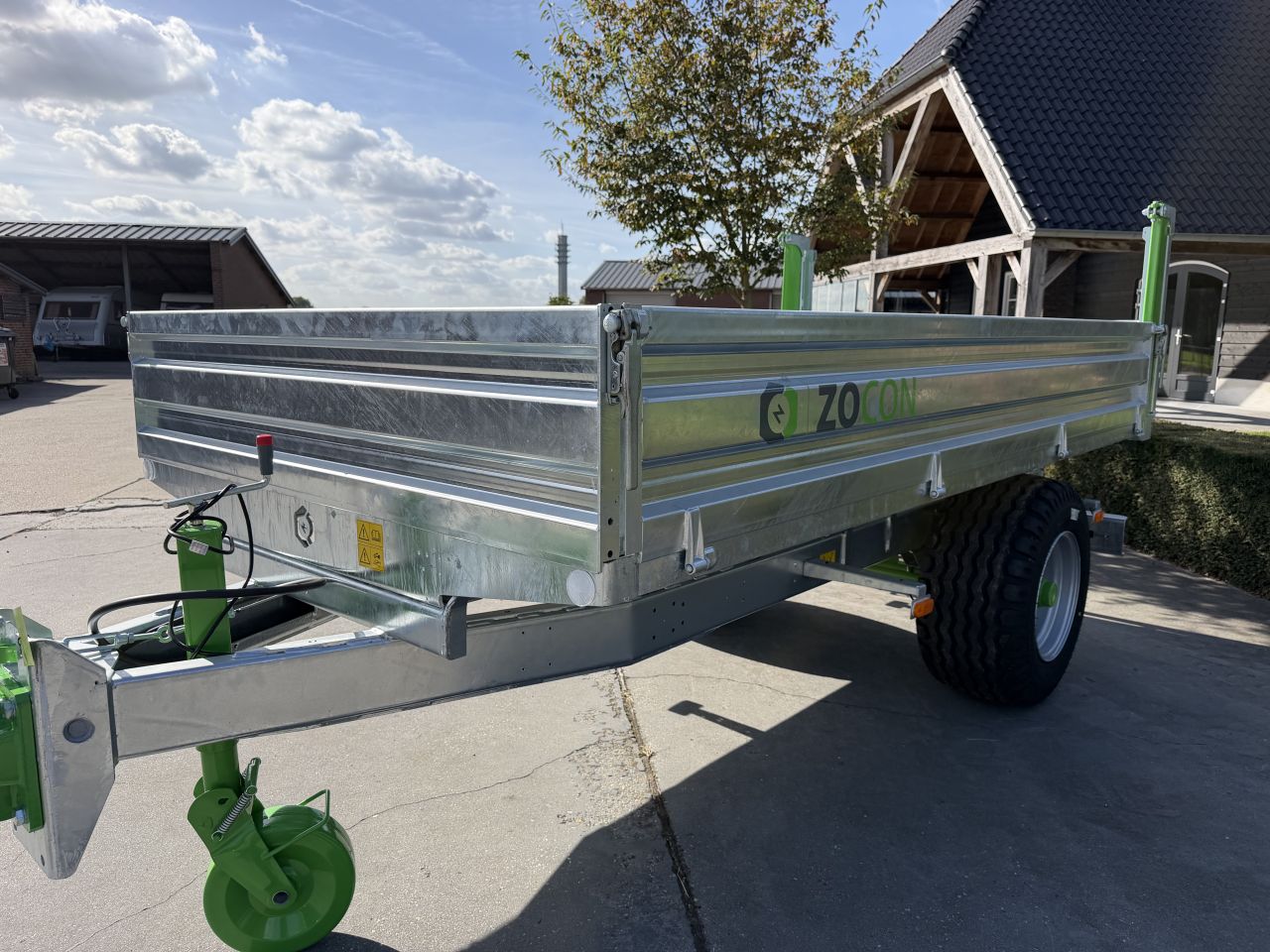 Nieuwe Zocon ZO45 4,5 ton kippers kieper kiepwagen