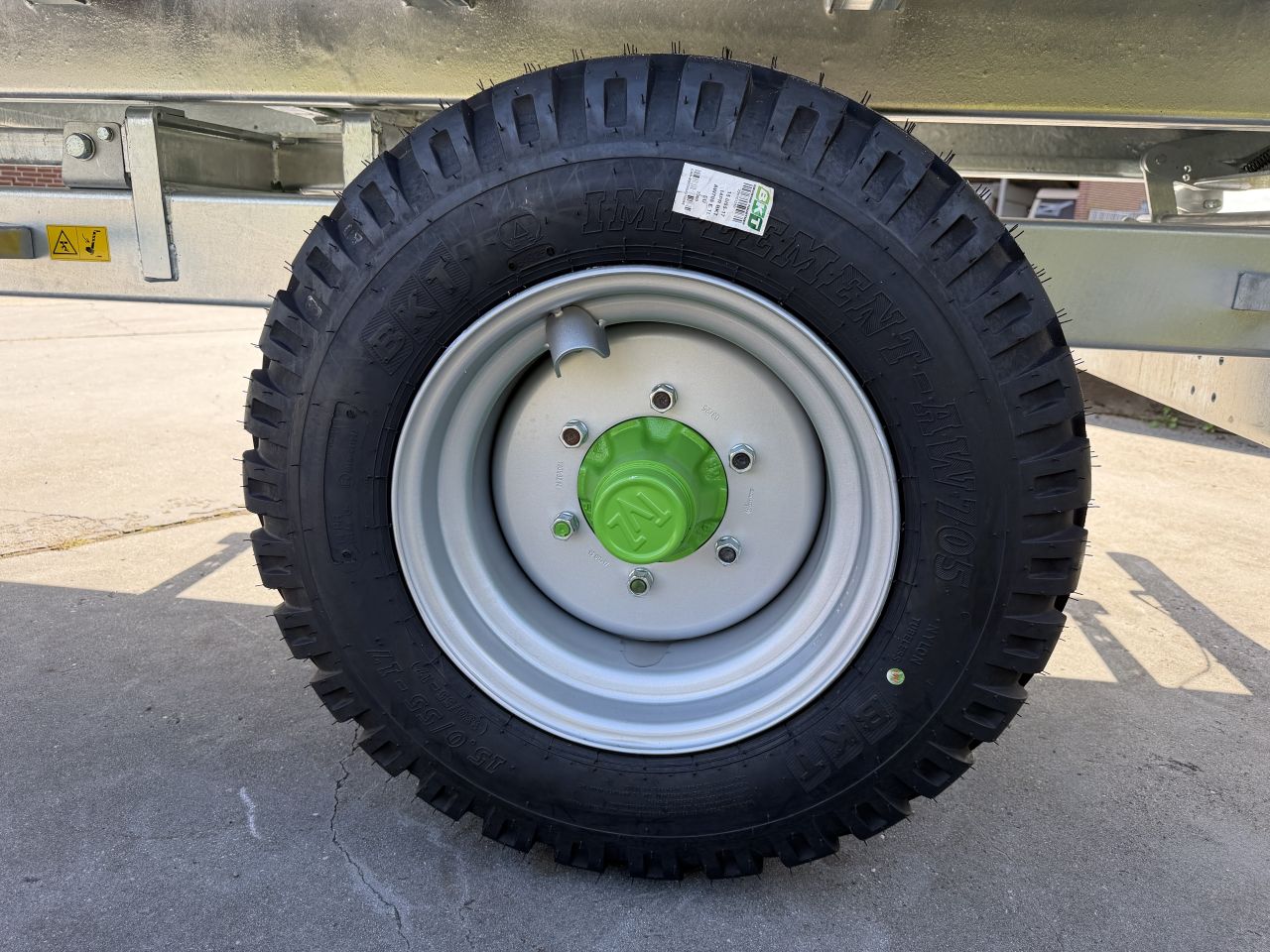 Nieuwe Zocon ZO45 4,5 ton kippers kieper kiepwagen