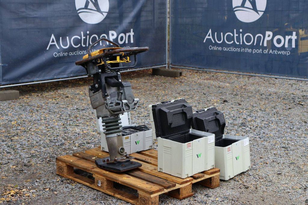 Wacker Neuson Stampfer AS50e Elektrische Vibrationsplatte 2017