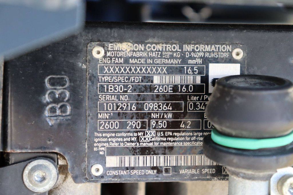 Trilplaat Wacker Neuson DPU3050 Benzine 2016