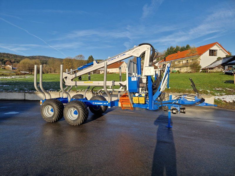 Scandic ST-8 7,1m Kran 600kg Hubkraft l-Hydr.Bremse