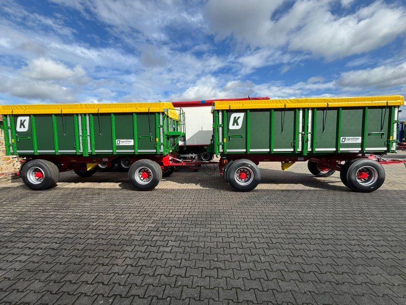 Kröger 18to mit Kunststoffbordwand Interne Nr. 40740