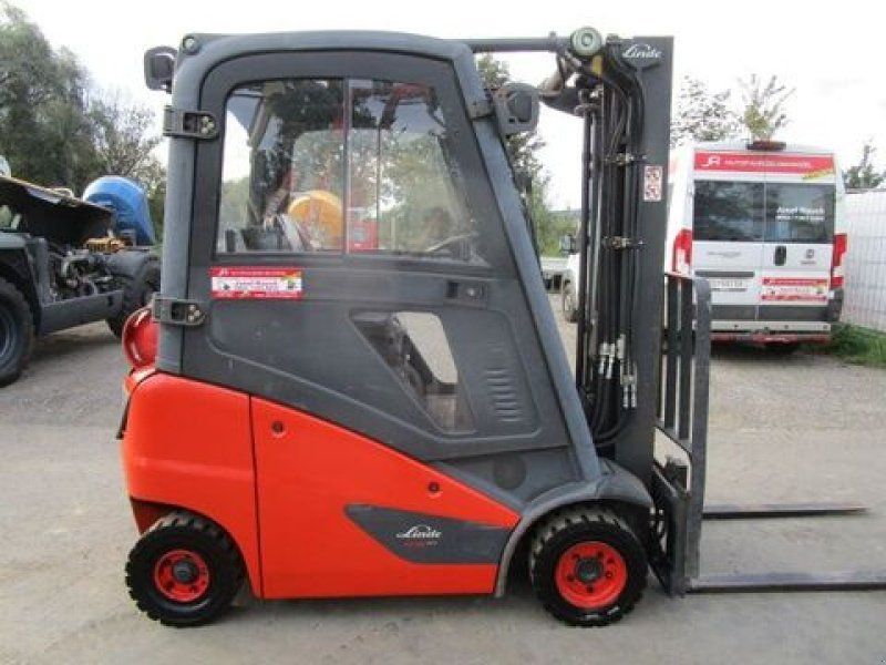 Linde H16T GAS Tripl-Freihub + Seitenschieber