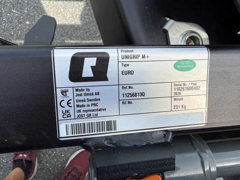 Unigrip M +  mit Ballenstütze