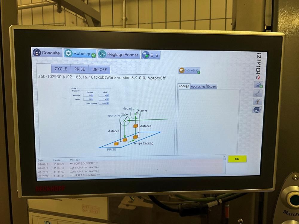 2019 GUELT Izipick 114 Robotic Case Packing Machine